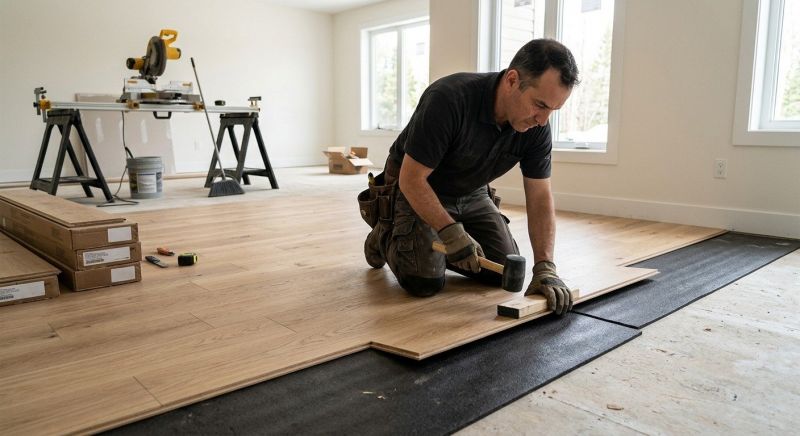 Engineered Wood Installation in Marble Falls, TX
