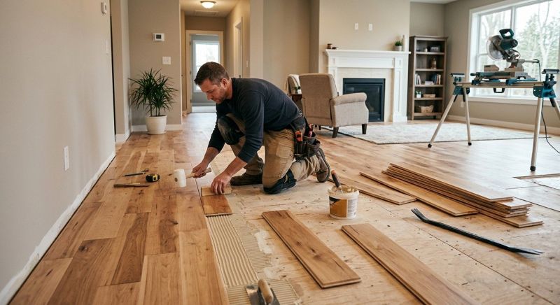 Engineered Wood Installation in Marble Falls, TX