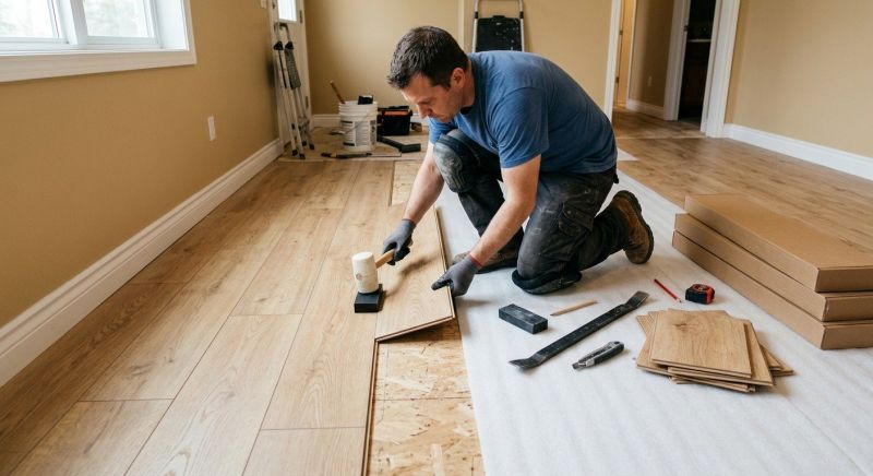 Laminate Floor Installation in Spicewood, TX