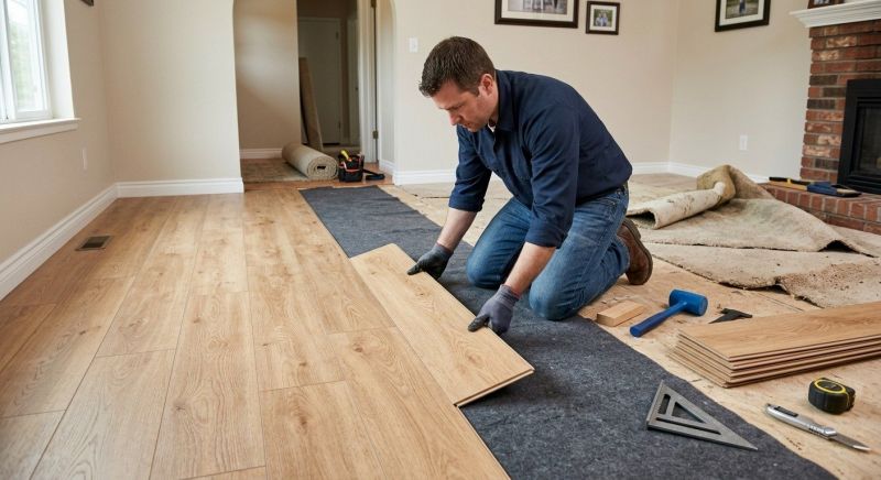 Laminate Floor Remodeling in Marble Falls, TX