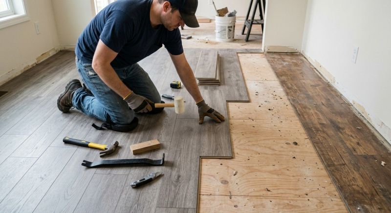 Laminate Floor Remodeling in Marble Falls, TX