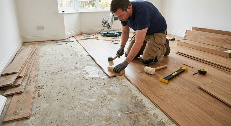 Laminate Floor Replacement in Bertram, TX