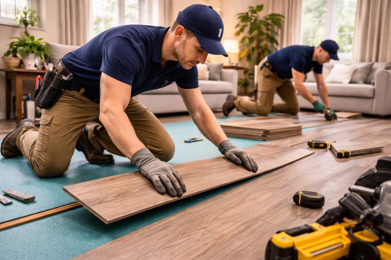 Laminate Floor Replacement in Kingsland, TX