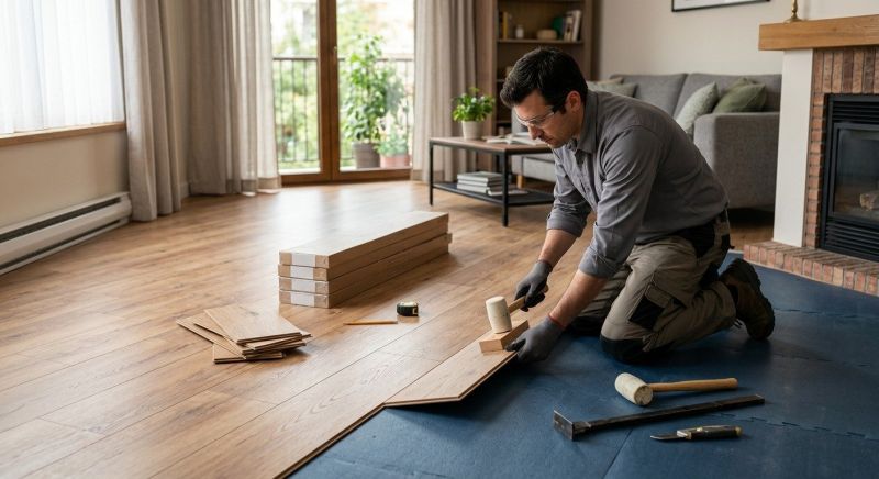 Laminate Floor Replacement in Marble Falls, TX