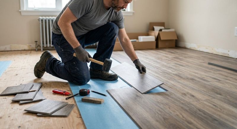 Linoleum Floor Installation in Burnet County, TX