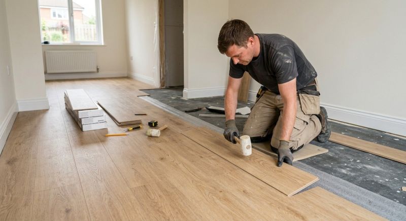Linoleum Floor Installation in Burnet County, TX