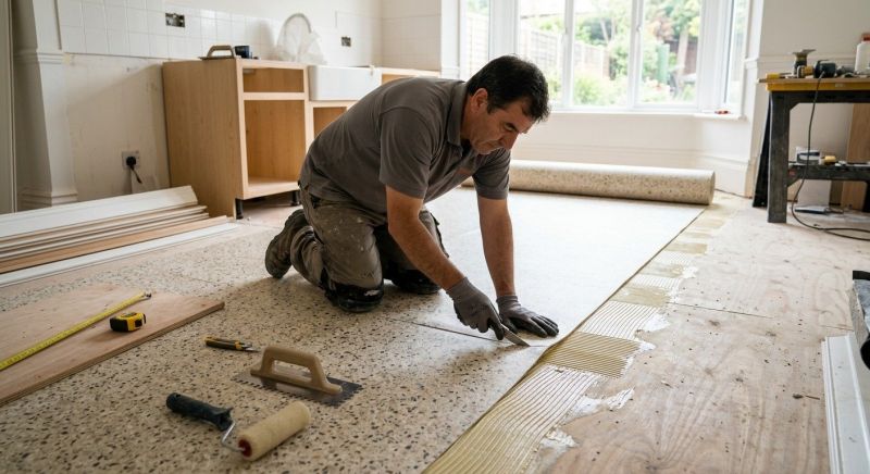 Linoleum Floor Installation in Llano County, TX