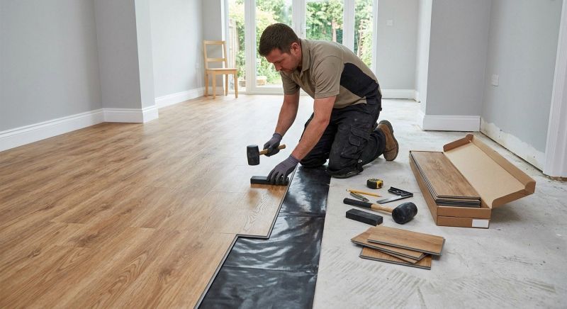 Luxury Vinyl Tile Installation in Burnet County, TX