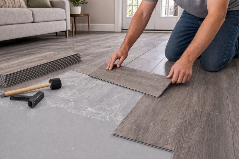 Luxury Vinyl Tile Installation in Burnet County, TX