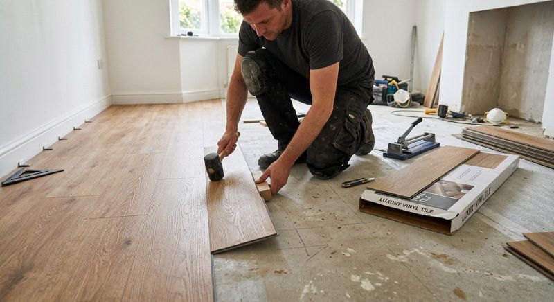 Luxury Vinyl Tile Installation in Marble Falls, TX