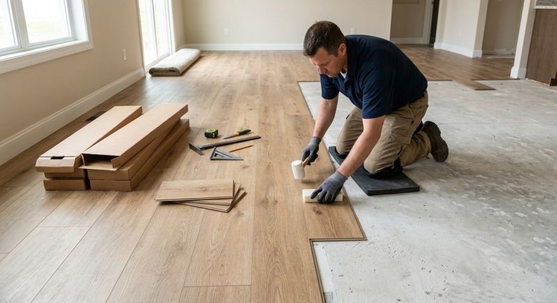 Luxury Vinyl Tile Installation in Marble Falls, TX