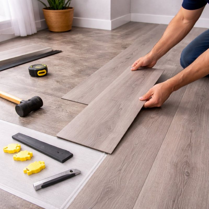 Luxury Vinyl Tile Installation in Llano, TX