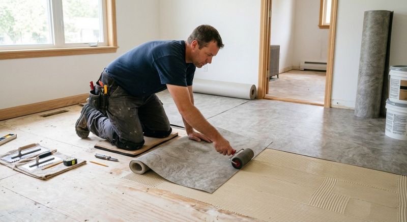 Sheet Flooring Installation in Llano, TX