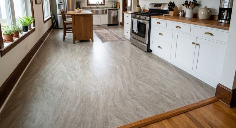 Sheet Linoleum Installation in Marble Falls, TX