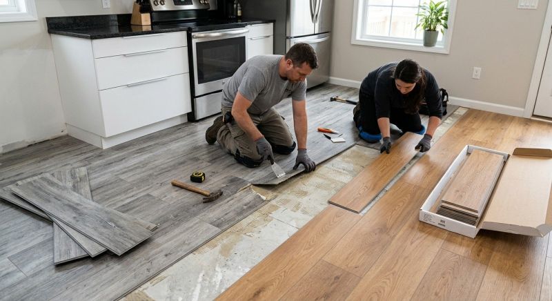 Vinyl Floor Replacement in Marble Falls, TX