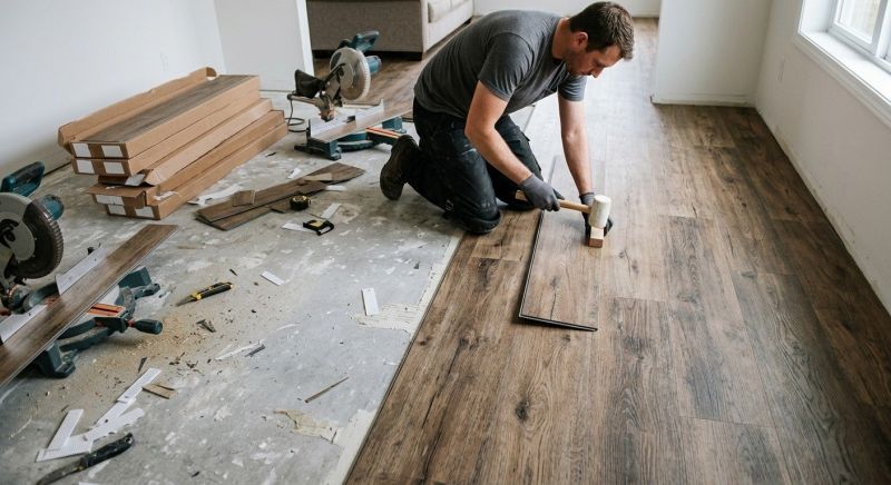 Vinyl Flooring Installation in Horseshoe Bay, TX