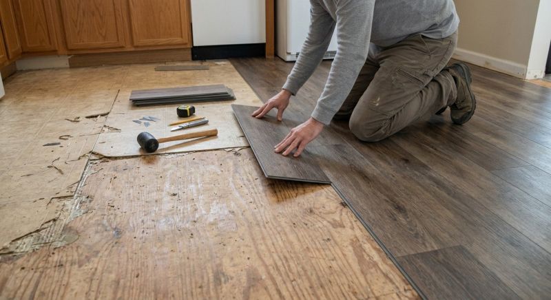 Vinyl Flooring Installation in Kingsland, TX