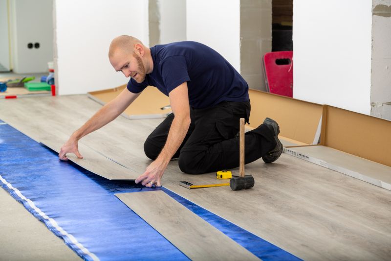 Vinyl Plank Floor Installation in Marble Falls, TX